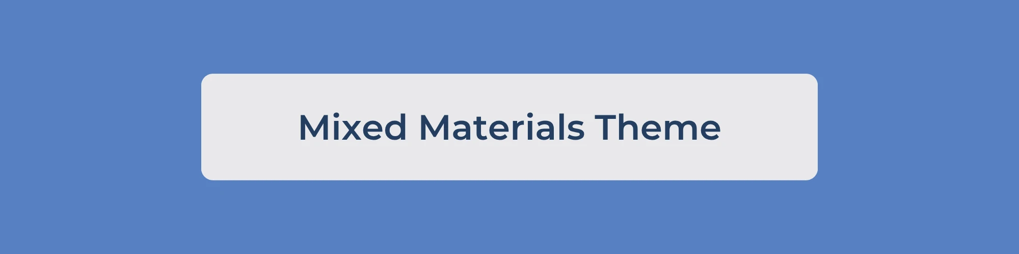 Mixed Material