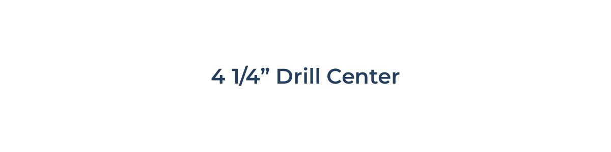 4 1/4" 4 1/4"