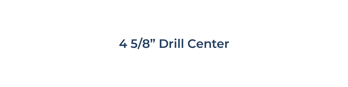 4 5/8" 4 5/8"