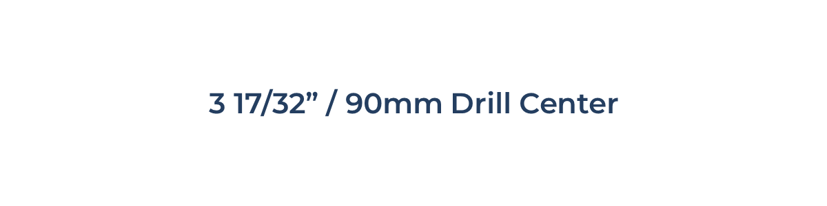 3 17/32" / 90mm 3 17/32" / 90mm