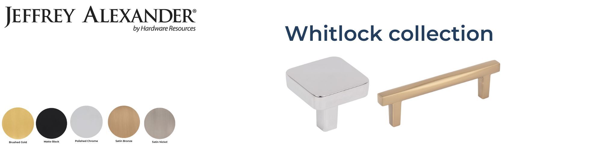 Whitlock collection by Jeffrey Alexander on My Cabinet Hardware
