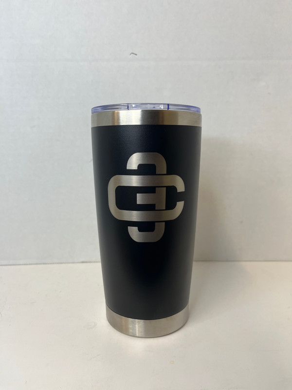 20 oz Black C3 Tumbler