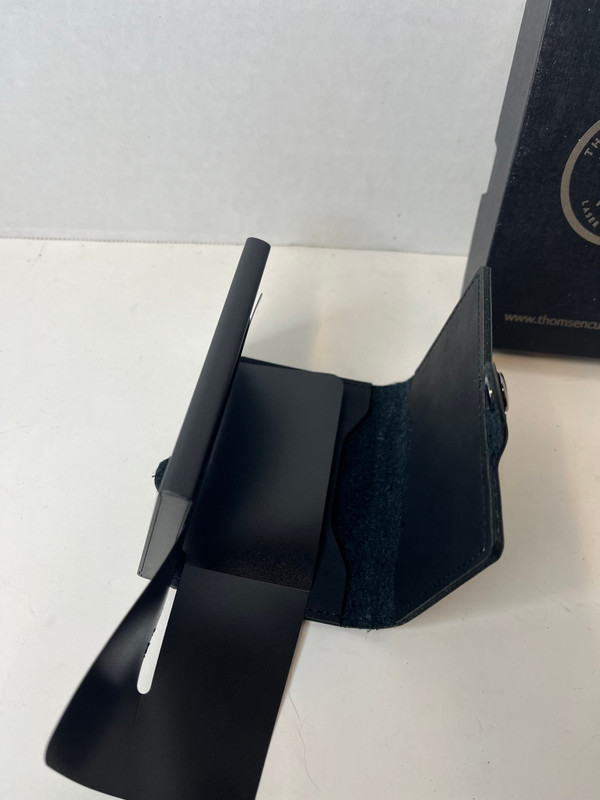 Cross Black Leather Pop-Up Wallet