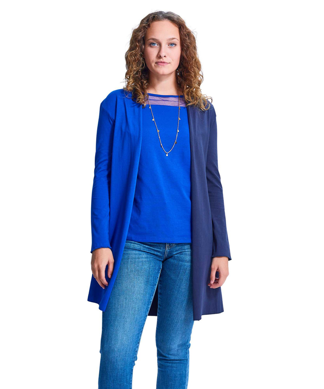 Shirin Long Slit Back Cardigan - Shop Now!