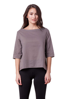 3/4 Sleeve Cotton Lightweight Blouse