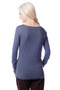 Crew Neck Long Sleeve Layering Cotton Top
