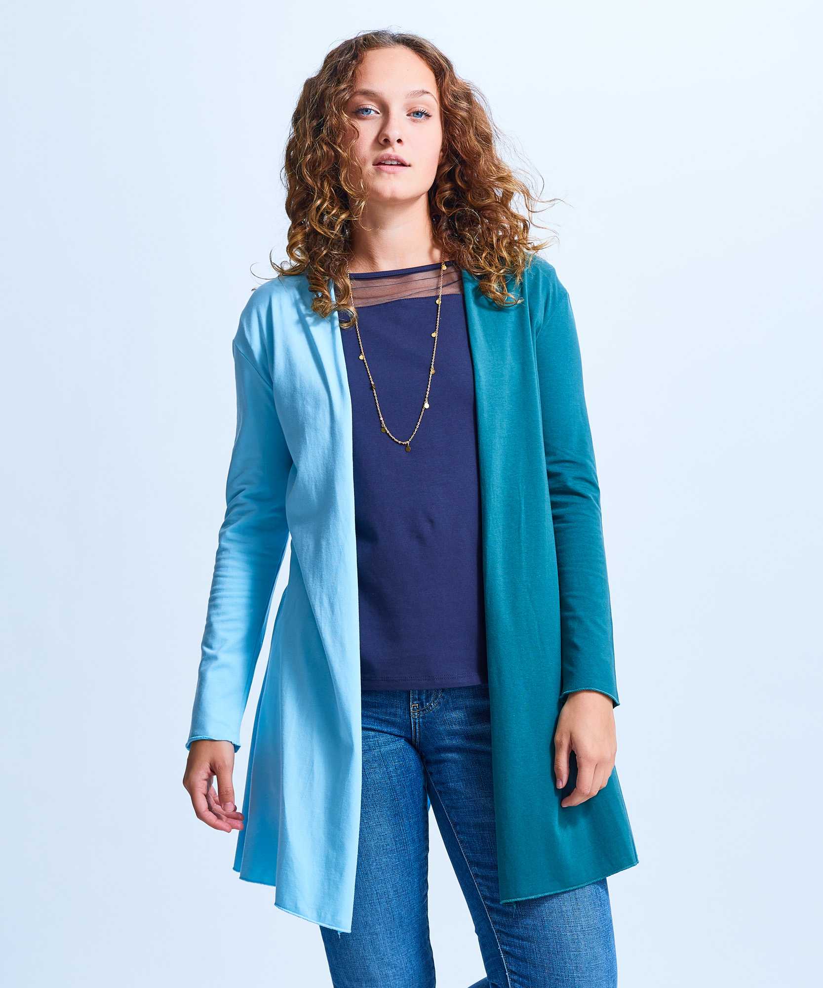 Shirin Long Slit Back Cardigan - Shop Now!