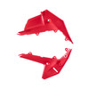 Side Panels  Upper+Lower Crf Red