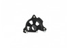 Front Disc Cover Mount Black Kaw