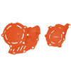 X Power Kit Ktm Orange