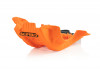 Skid Plate Orange/Black