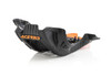 Skid Plate Black/Orange