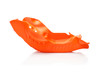Skid Plate Orange/White