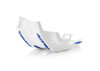Skid Plate White/Blue
