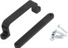 Number Plate Cable Guide Black
