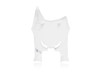 Stadium Number Plate White