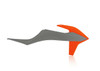 Radiator Shrouds Ktm Grey/Orange