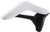 Radiator Scoops White/Black Sherco