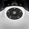 Gas Cap Locking Black/Green Kaw