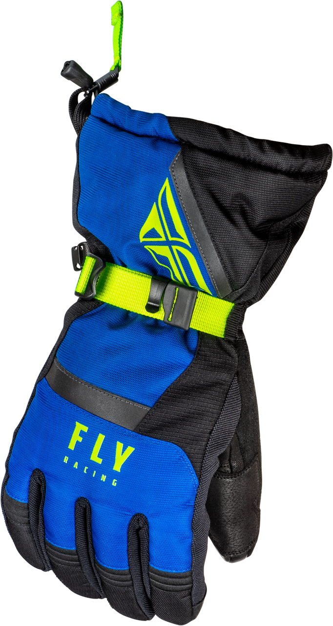 Cascade Gloves Black/Blue/Hi Vis 3x