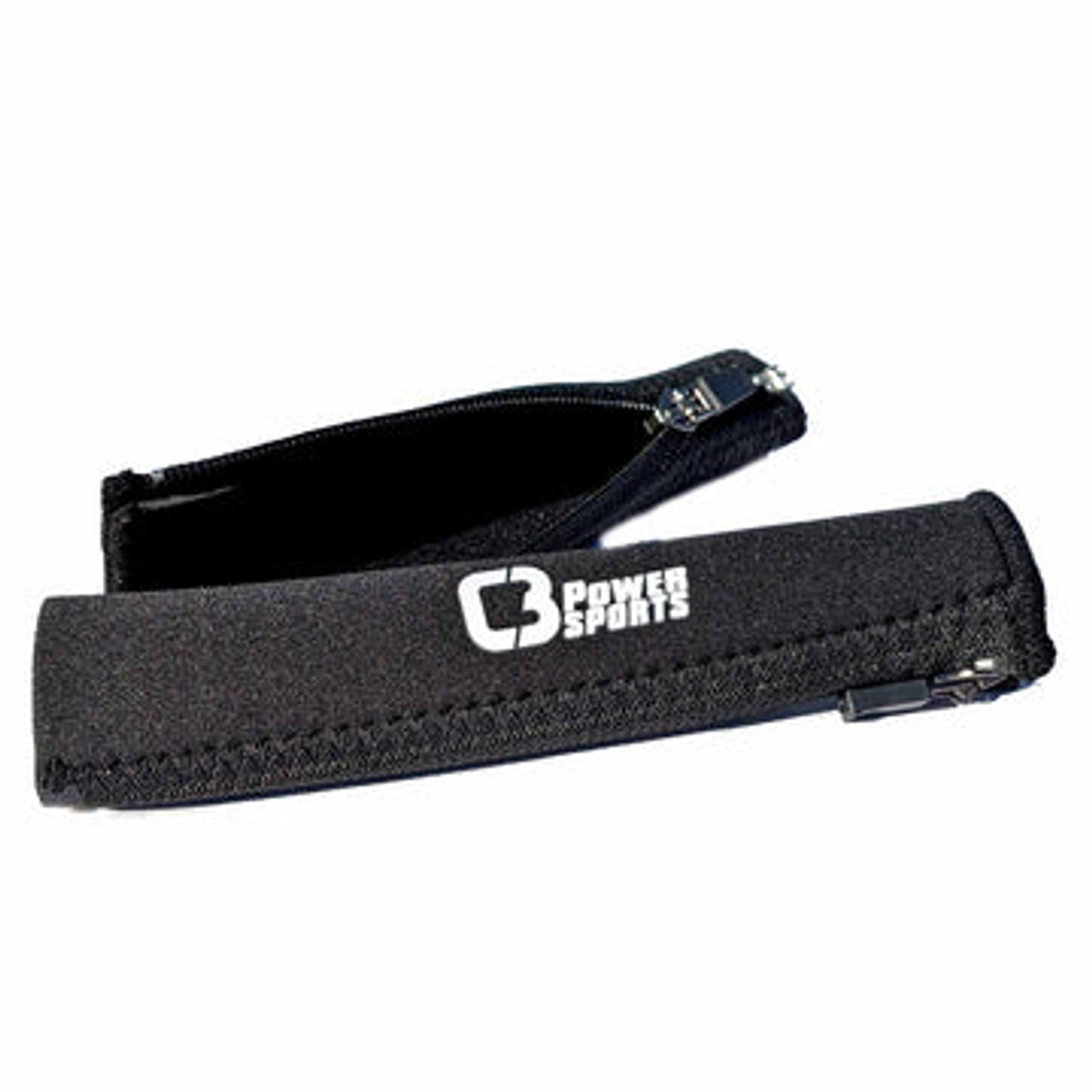 Bar sleeves set, insulated covers for heated bars, set of two, Black