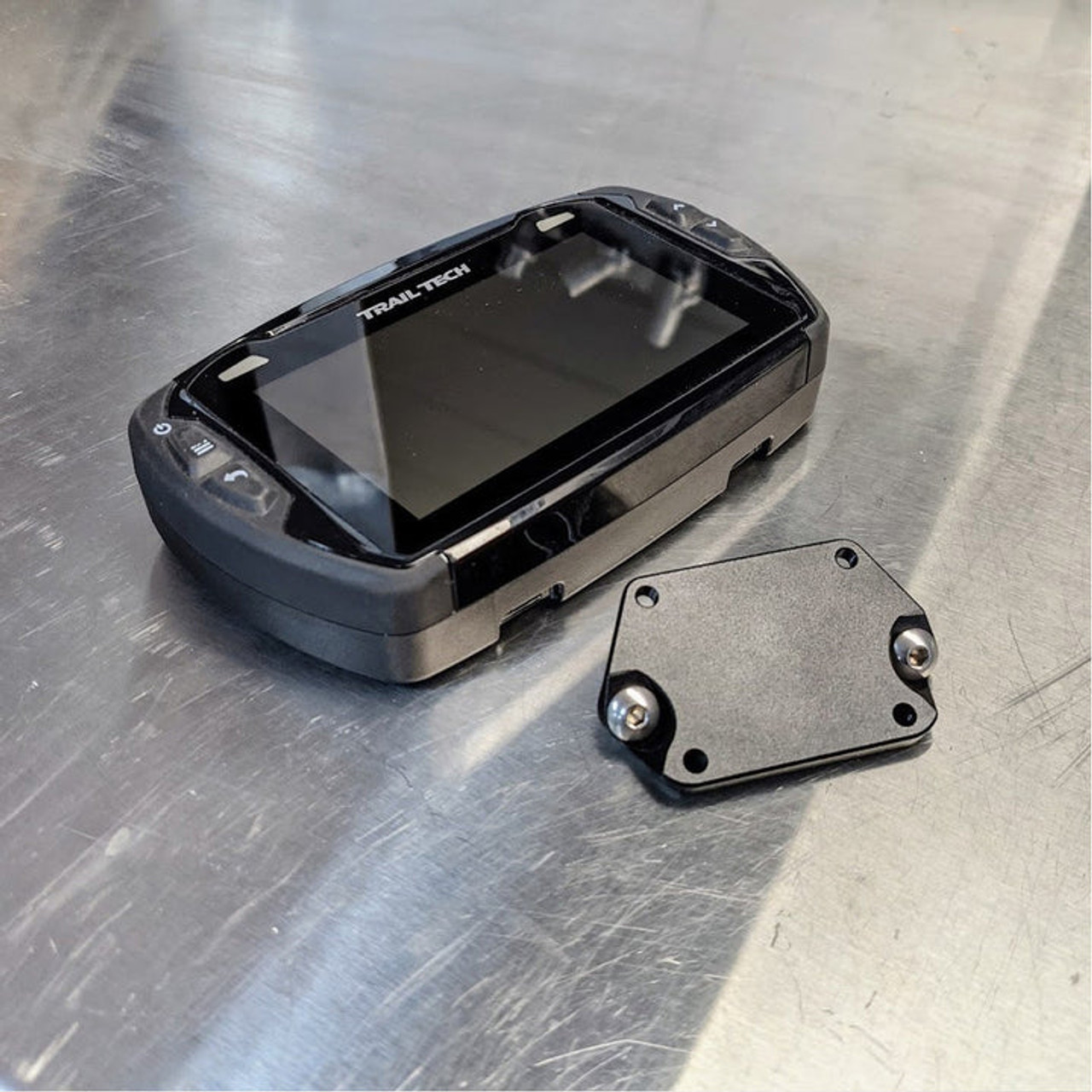 C3 GPS mount plate, Voyager Pro / Garmin / TomTom / Magellan / RAM ball / etc (AMPS-type dock to C3 top clamps)