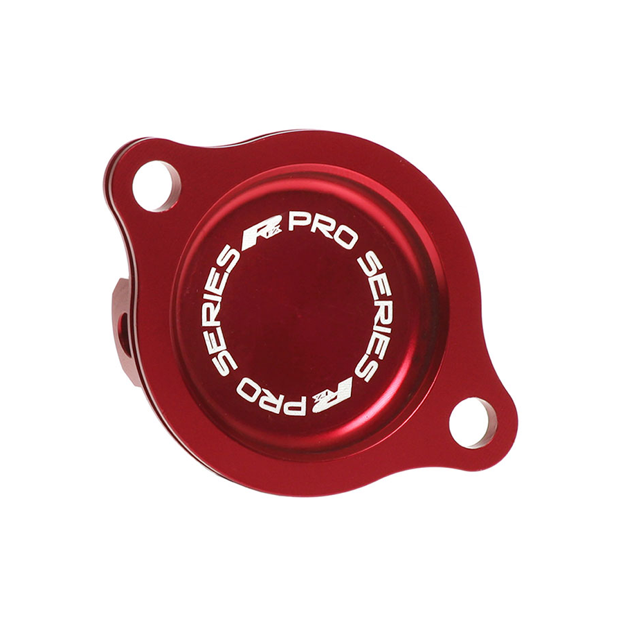 Oil Filter Cover Red Hon