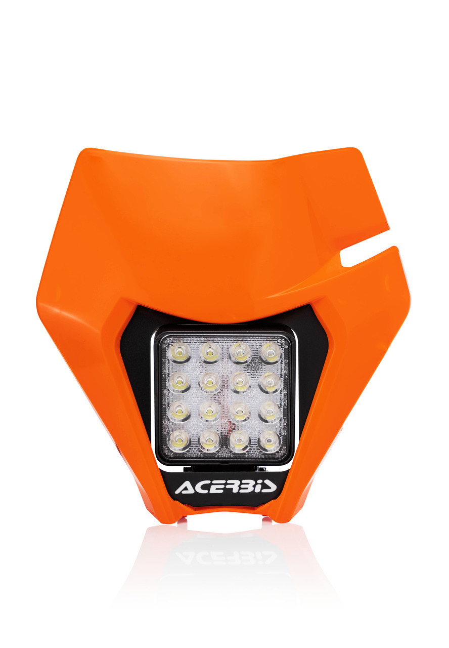 Front Vsl Headlight 4320 Lumen Orange Ktm