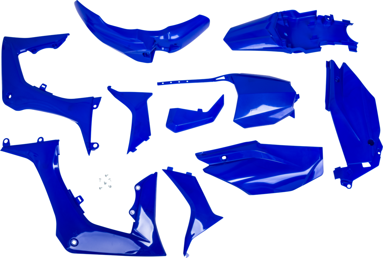 Full Plastic Kit Hon Blue