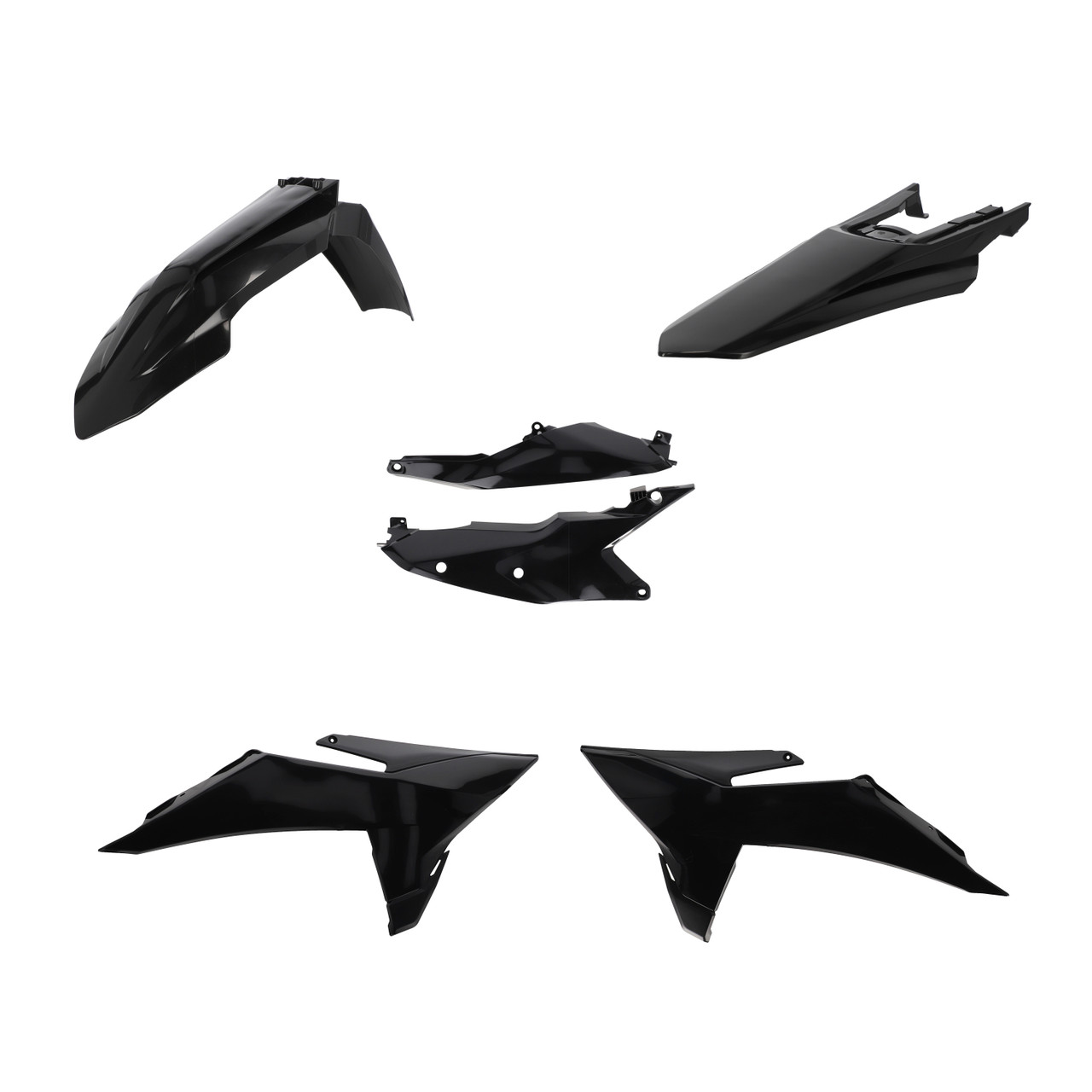 Plastic Kit Ktm Black