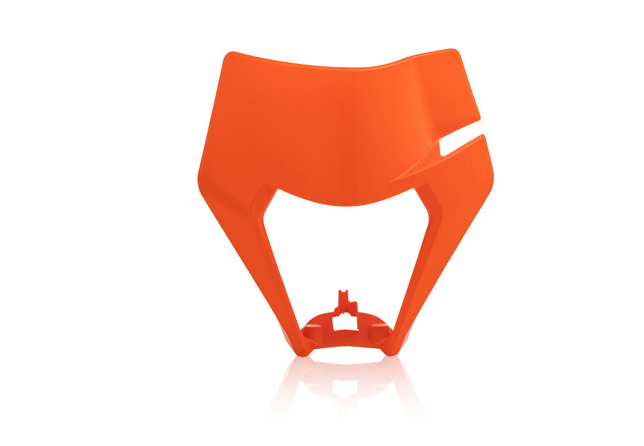 Front Headlight Mask Orange