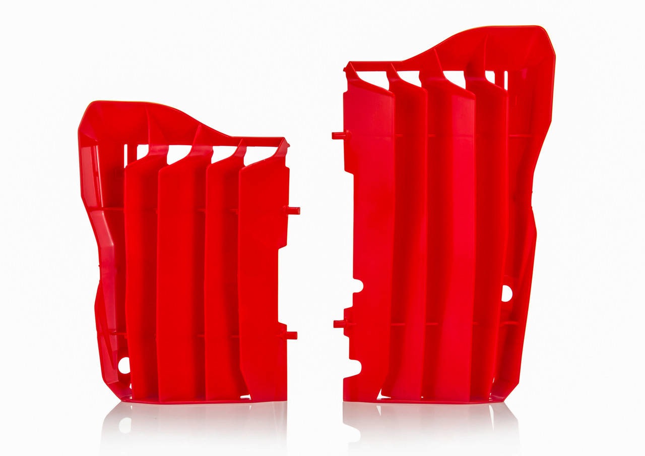 Radiator Louvers Red