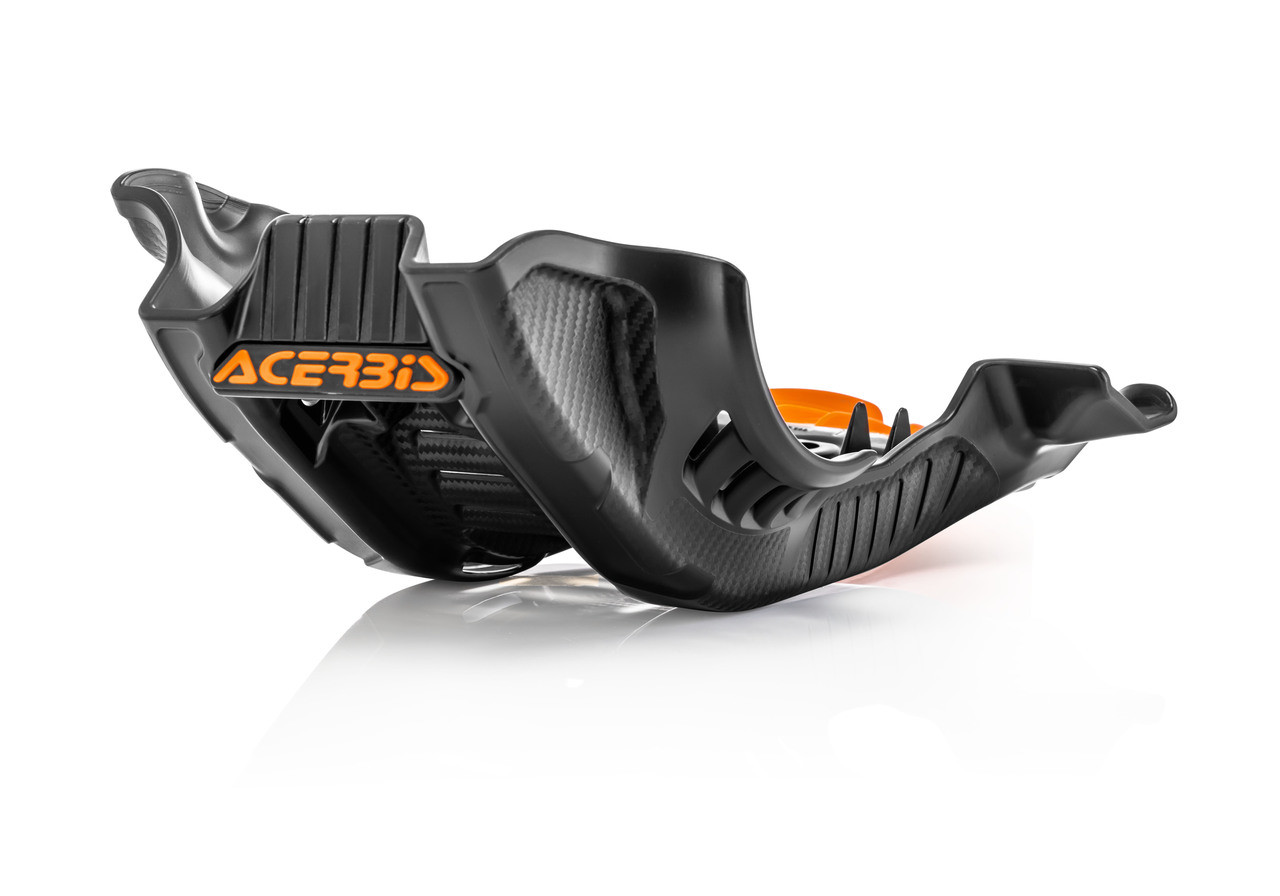 Skid Plate Black/Orange
