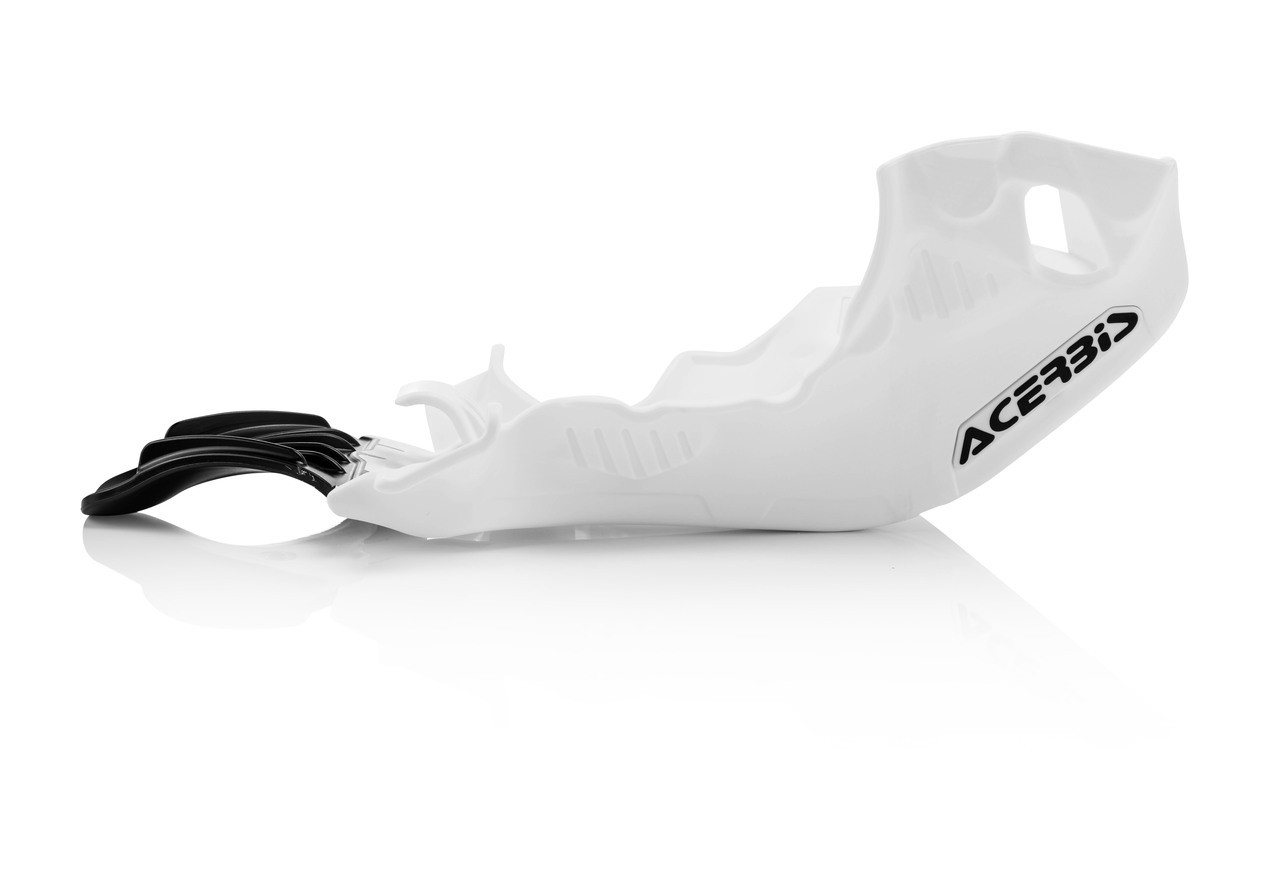 Skid Plate White/Black