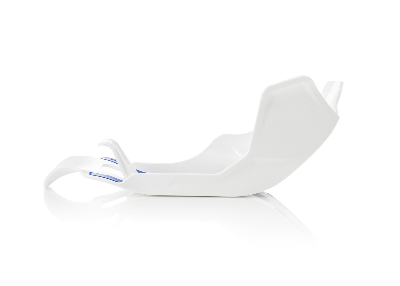 Skid Plate White/Blue