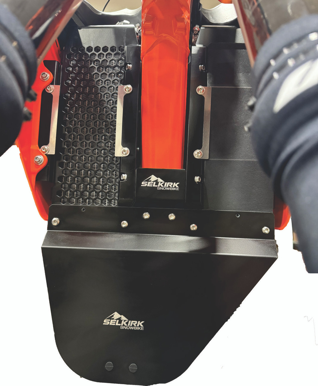 Selkirk 2023+  KTM/ Husky Aluminum Radiator Guards  with Removable Radiator Blockers & Pipe Guard