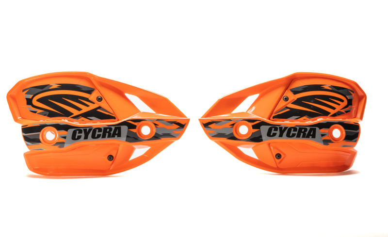 Ultra Handshields W/Covers Orange