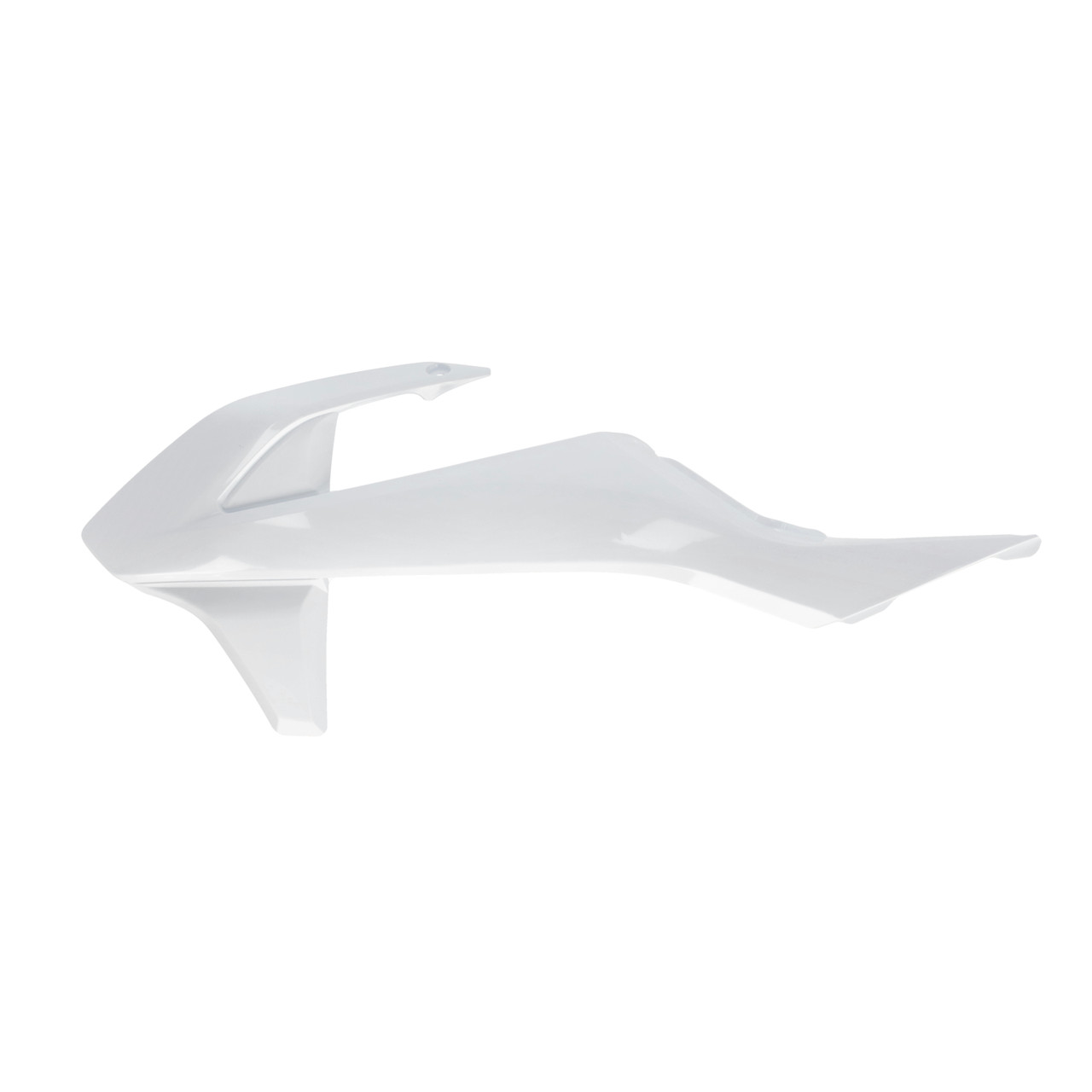 Radiator Shrouds White Gas/Ktm