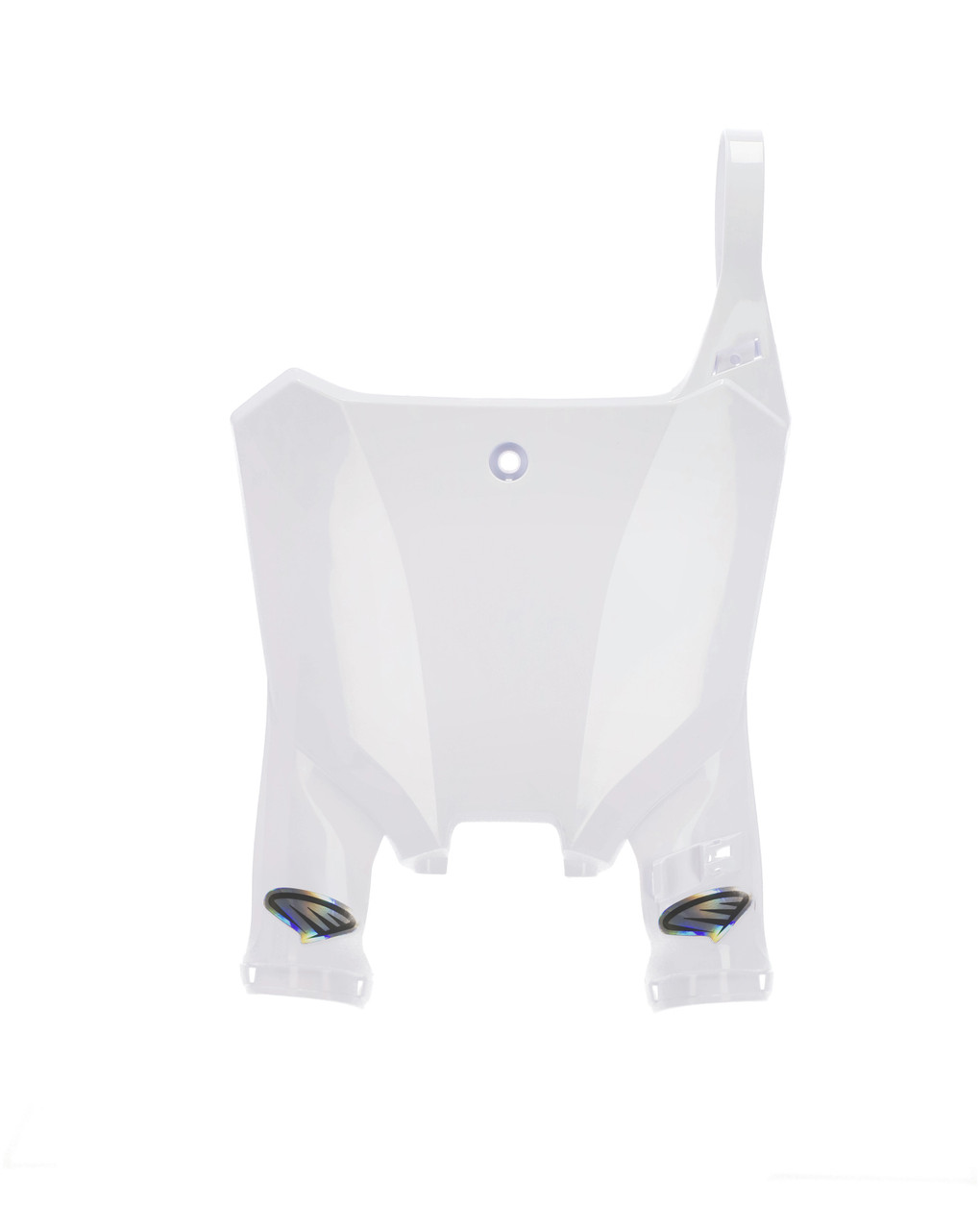 Stadium Number Plate White