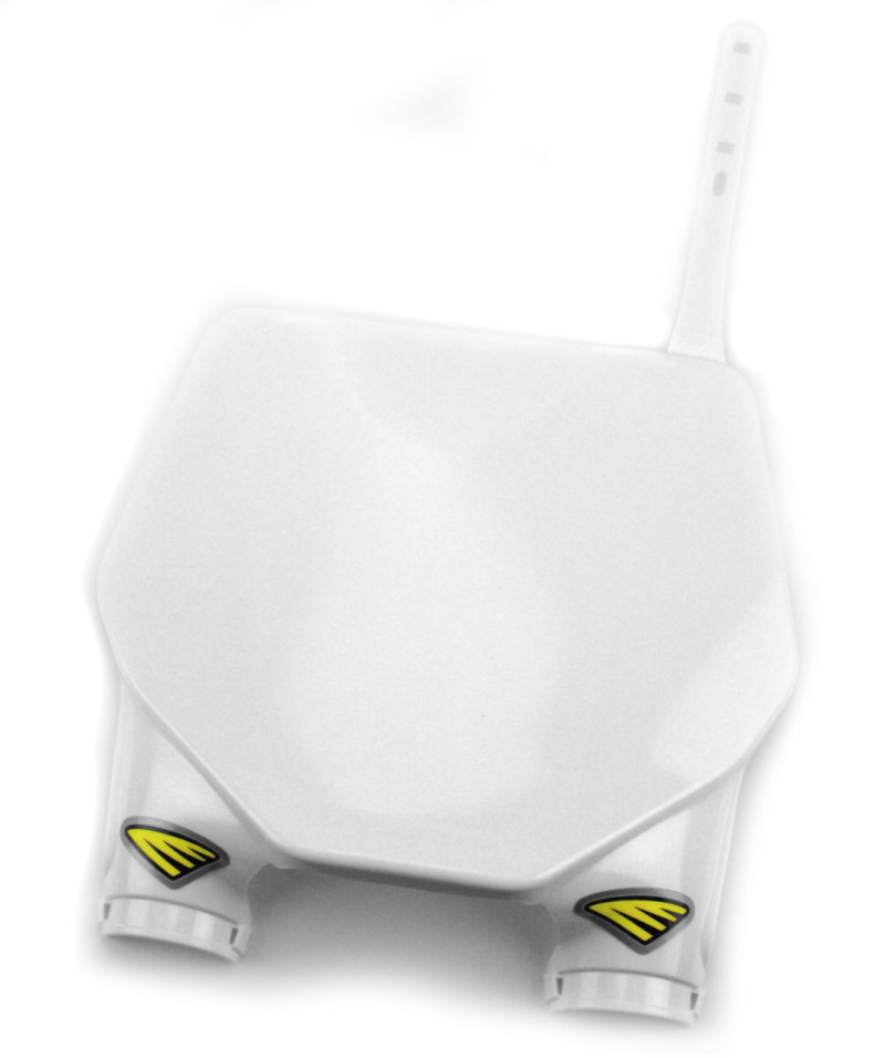 Stadium Number Plate White