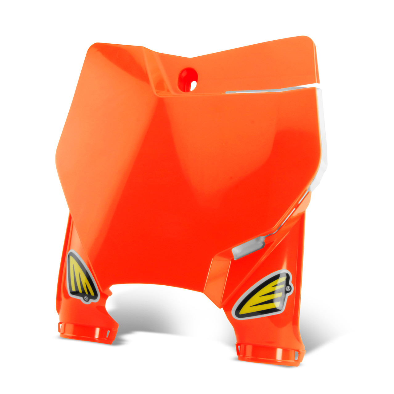 Stadium Number Plate Orange