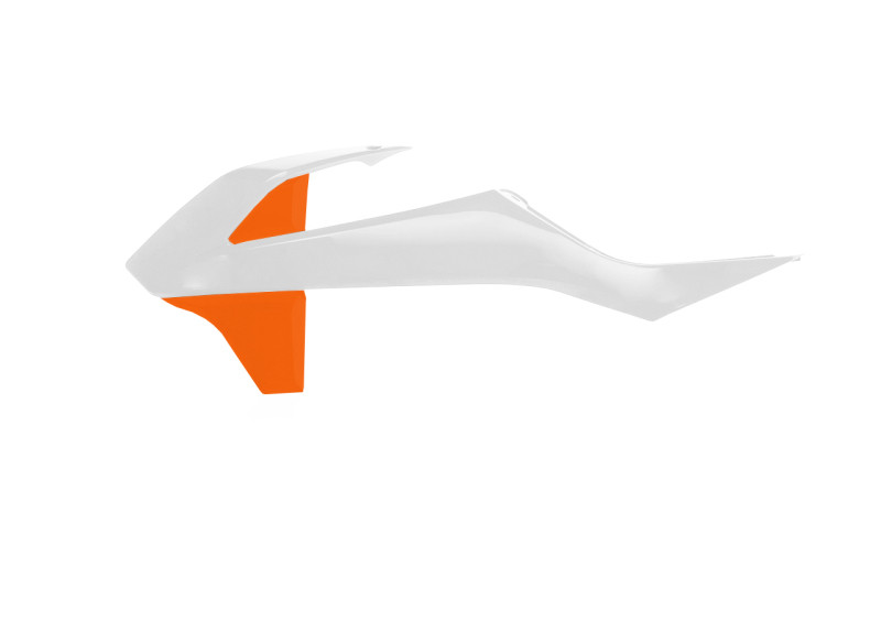 Radiator Shroud White/Orange