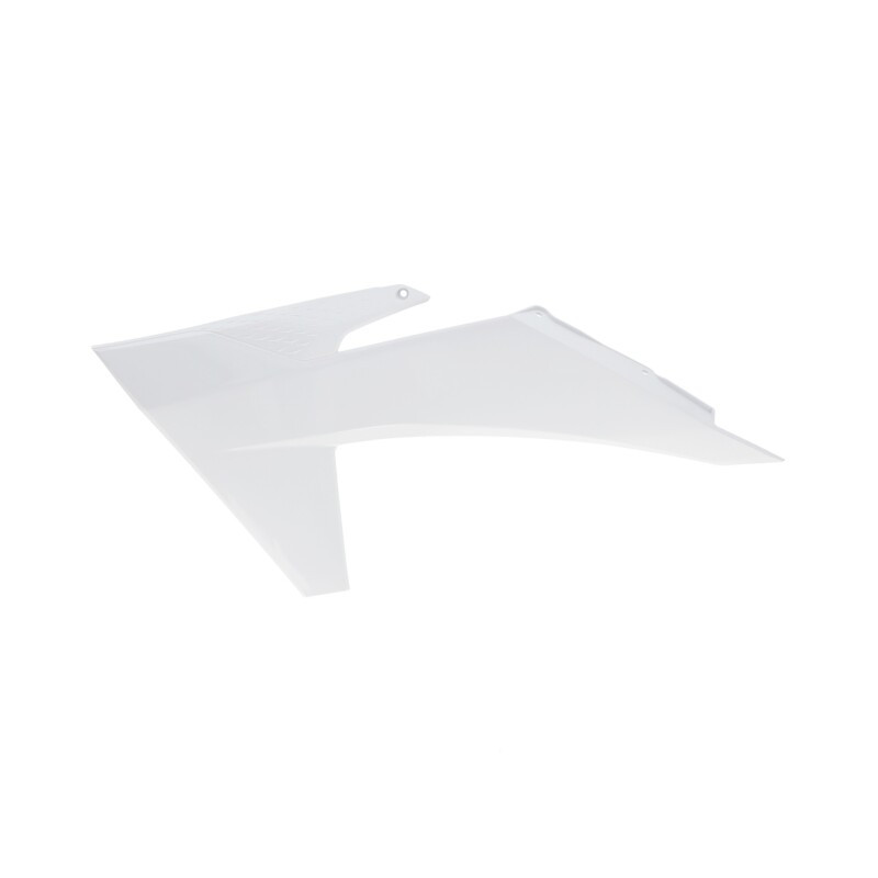 OEM Radiator Shrouds White