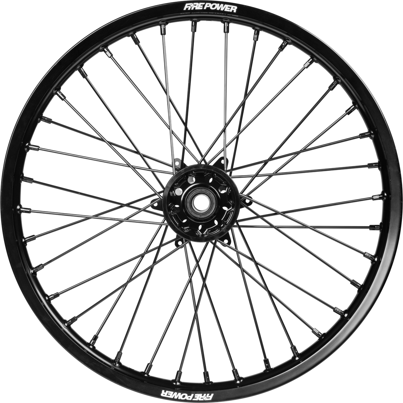 Front Wheel 1.60 X 21" Black Yam