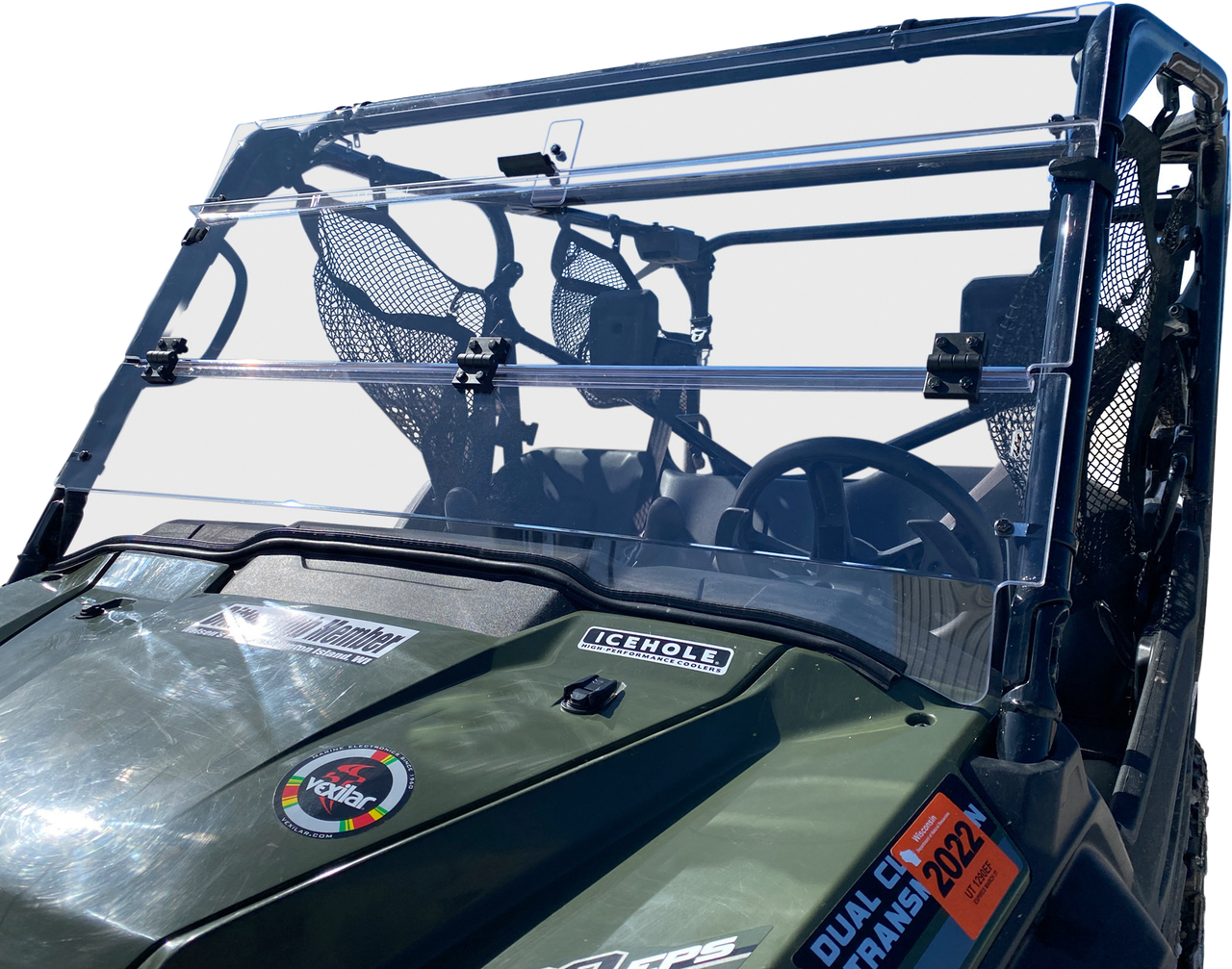 Folding Windshield