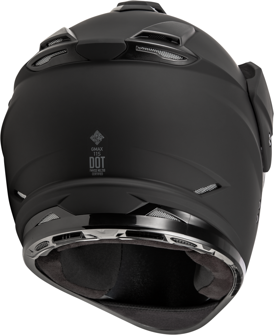 Gm 11s Snow Helmet W/ Elec Shield Matte Black Sm