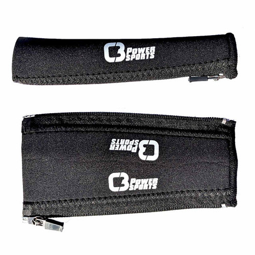 Bar sleeves set, insulated covers for heated bars, set of two, Black Bar sleeves set, insulated covers for heated bars, set of two, Black