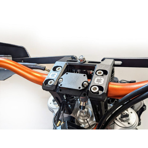C3 GPS mount plate, Voyager Pro / Garmin / TomTom / Magellan / RAM ball / etc (AMPS-type dock to C3 top clamps)