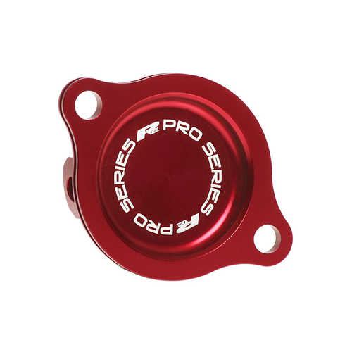 Oil Filter Cover Red Hon
