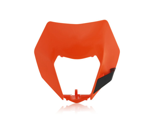 Front Headlight Mask Orange